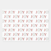 クリスマス・トリオ ラッピングペーパーシート (正面3)