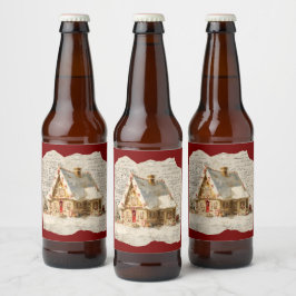 クリスマス・トワル・サンタ ビールラベル