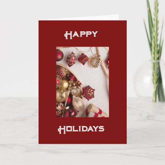 クリスマス「トースト」と「MERRIEMENT」 カード (正面)