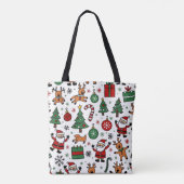 クリスマス トートバッグ (裏面)