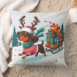 クリスマス ドアッシ ヌードル - クリスマス クッション