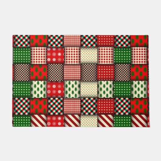 クリスマス ドアマット (正面)