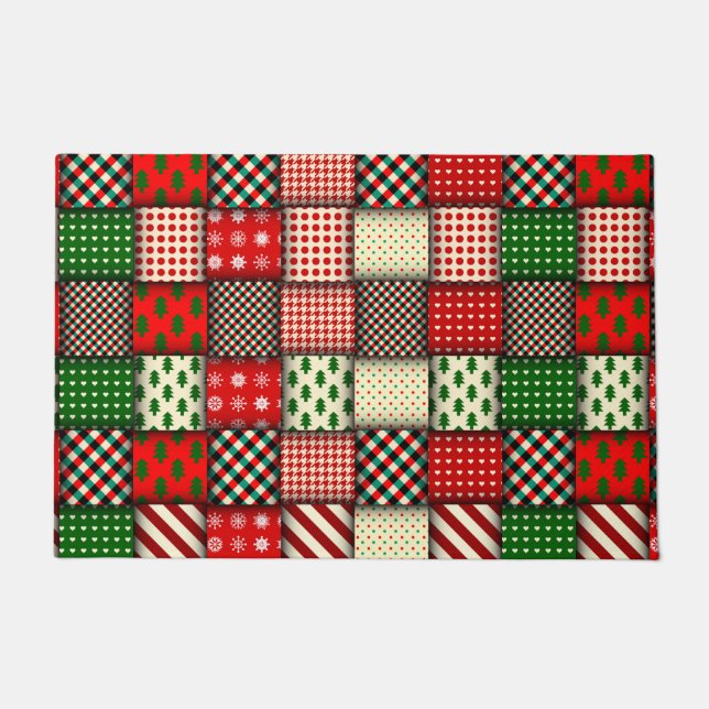 クリスマス ドアマット (正面)