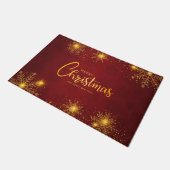 クリスマス ドアマット (アングル)