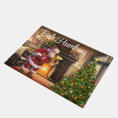クリスマス ドアマット (アングル)