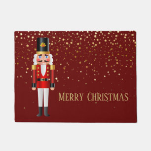 クリスマス・ドアマット・ナットクラッカー ドアマット