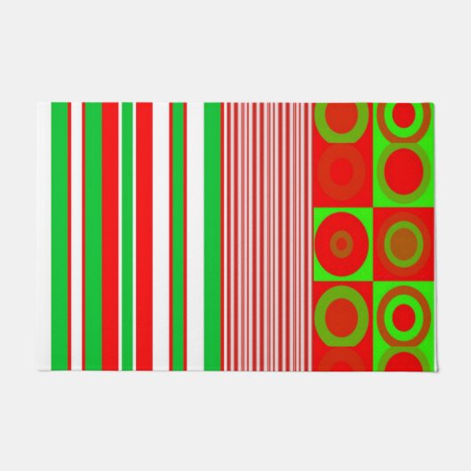 クリスマス ドア マット (正面)