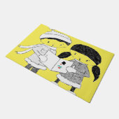 クリスマス ドア マット (アングル)