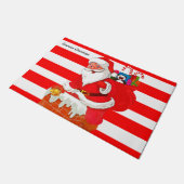 クリスマス ドア マット サンタ (アングル)