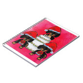 クリスマス・ドキシー ノートブック (左側)