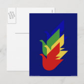 クリスマス·ドブ シーズンポストカード (正面/裏面)