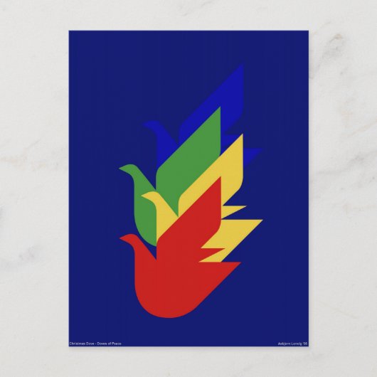 クリスマス·ドブ シーズンポストカード (正面)