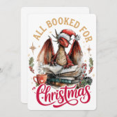 クリスマス・ドラゴンの予約 シーズンカード (正面/裏面)