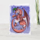 クリスマス・ドラゴン カード (正面)