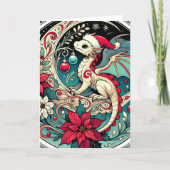 クリスマス・ドラゴン カード (正面)