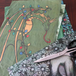 クリスマス・ドラゴン 薄葉紙