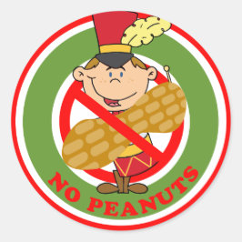 クリスマス ドラマー ボーイ ノー ピーナッツ ステッカー