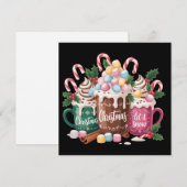 クリスマス ドリンク ピンク コケッテ ゼリーフラップ コーヒー (正面/裏面)