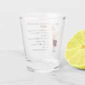 クリスマス ドリンク レシピ ホリデーパーティー ジンジャーブレッド ショットグラス (裏面)