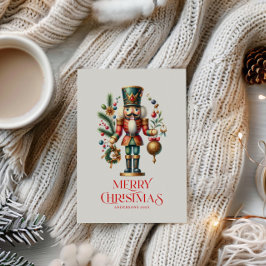 クリスマス ナッツクラッカー オリジナル 写真入り ポストカード
