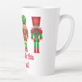 クリスマス ナッツクラッカー カフェラテマグ (右)