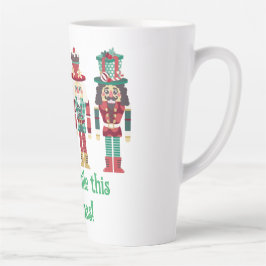 クリスマス ナッツクラッカー カフェラテマグ
