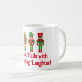 クリスマス ナッツクラッカー コーヒーマグカップ (正面右)
