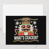 クリスマス・ナッツクラッカー・ホリデー シーズンカード (正面/裏面)