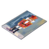 クリスマス・ナッツクラッカー | 赤い兵隊の水彩画 ノートブック (左側)