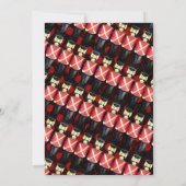 クリスマス・ナッツクラッカー 赤い招待状を割ろう 招待状 (裏面)