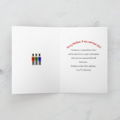 クリスマス、ナットクラッカーオンステージ、シスター カード (内部)