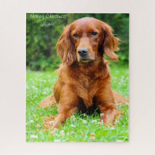 クリスマス・ナナ。 ジグソーパズル (縦)