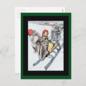 クリスマス・ニッセとカースティオンスリー シーズンポストカード (正面/裏面)