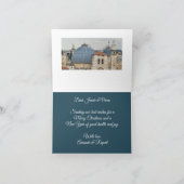 クリスマス＆ニューイヤーの祝福 ヴィンテージカラー写真 シーズンカード (内部)