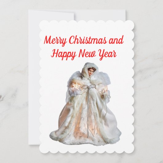 クリスマス＆ニューイヤーズカード 招待状 (正面)