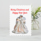 クリスマス＆ニューイヤーズカード 招待状 (スタンド正面)