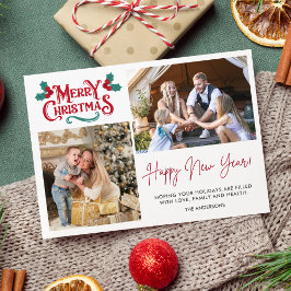 クリスマス&ニューイヤー家族写真の願い