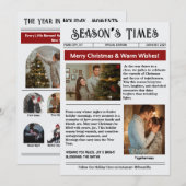 クリスマス ニュースレター アーカイブ フォト コラージュ クリスマス (正面/裏面)