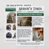 クリスマス ニュースレター アーカイブ フォト コラージュ クリスマス (正面/裏面)