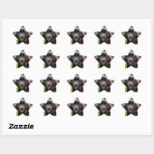 クリスマス – ニューファンドランド – Izzie 星シール (シート)