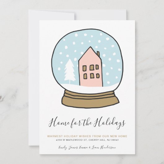 クリスマス・ニューホームfor the Holidays シーズンカード (正面)