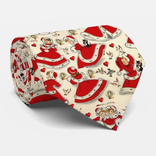 クリスマス ネクタイ ビンテージ (ロール)