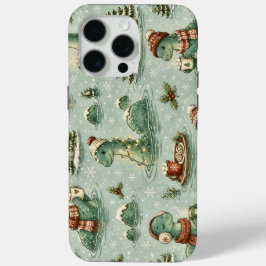 クリスマス ネッシー ロッホネス モンスター もこもこ 隠棲生物 iPhone 15 PRO MAXケース