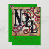 クリスマス・ノエル ～ ポストカード (正面/裏面)