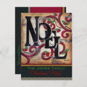 クリスマス・ノエル ～ ポストカード / 招待状 (正面/裏面)