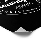 クリスマス ノース レ ブリューハング ビール ホリデー シーズン ポスター (角)
