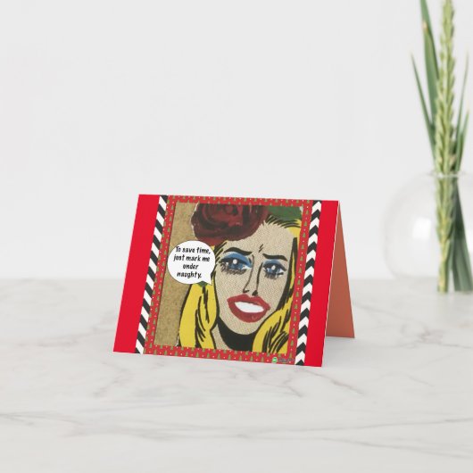 クリスマス・ノーテカード カード (正面)