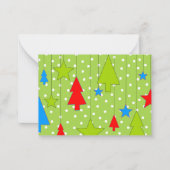 クリスマス ノートカード (正面)