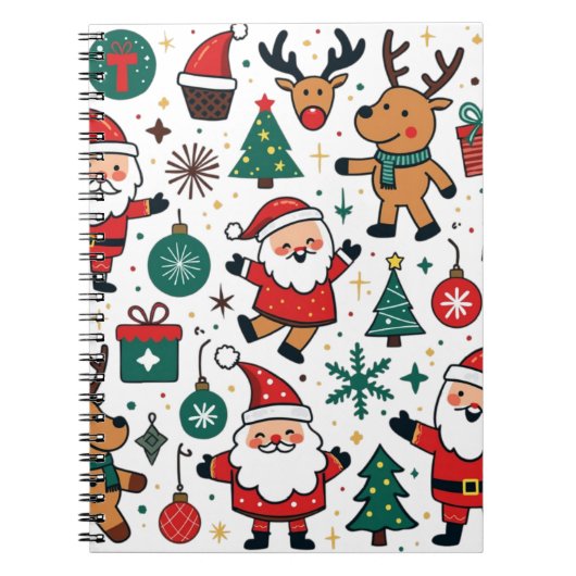 クリスマス ノートブック (正面)