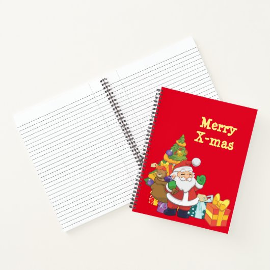 クリスマス ノートブック (内部)